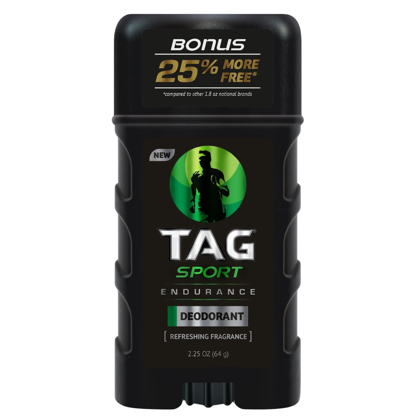 TAG Deodorant Stick, Endurance Scent, 2.25 oz