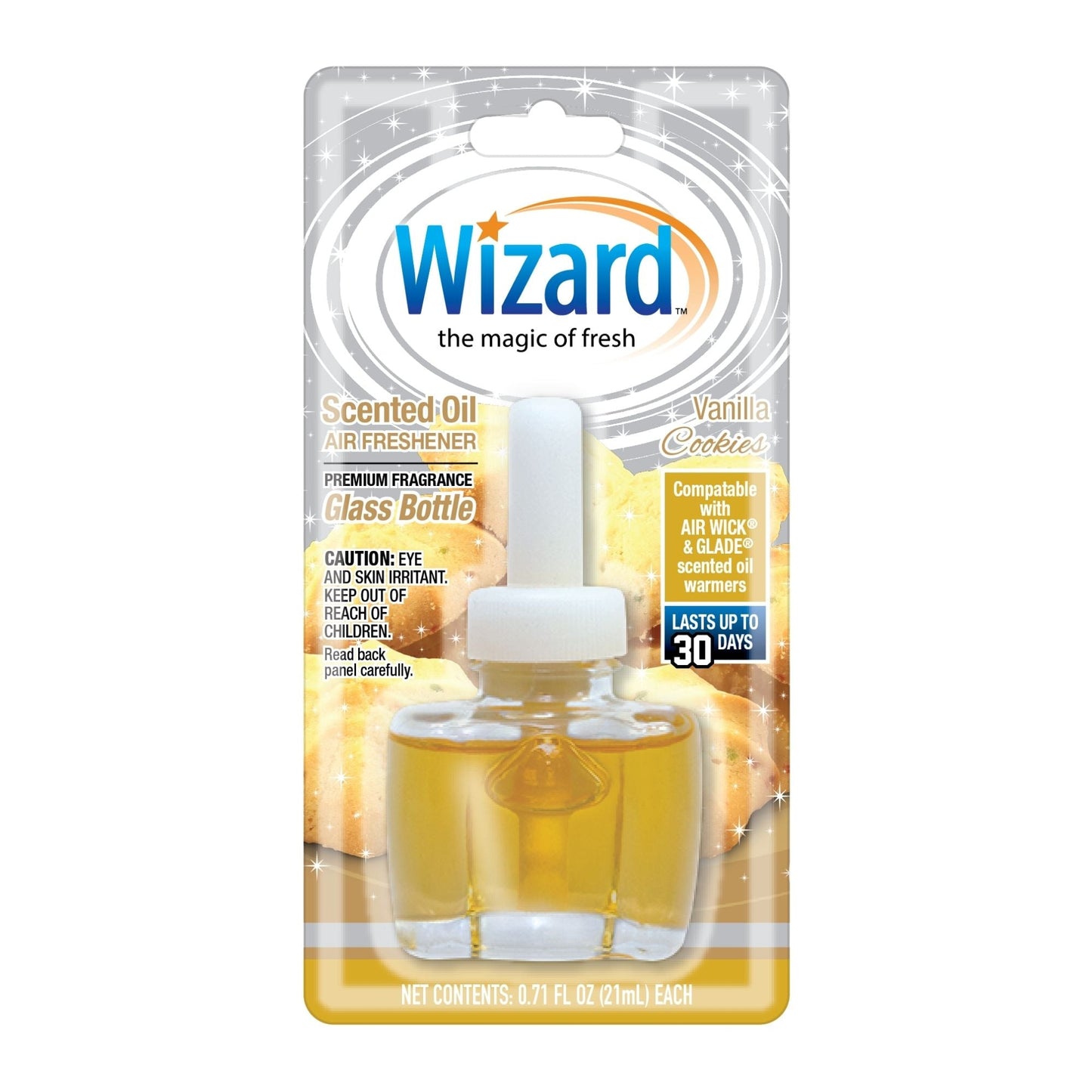 Wizard 1 ct. Scented Oil Refill, Vanilla Cookie
