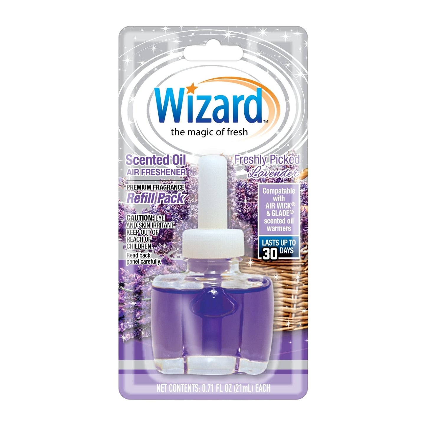 Wizard 1 ct. Scented Oil Refill, Freshly Picked Lavender