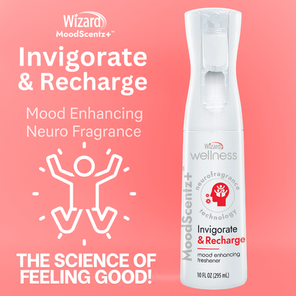 Wizard MoodScentz+™ Mood Enhancing Air Mist (Invigorate & Recharge)