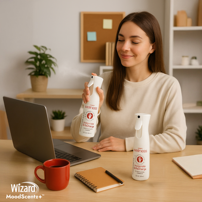 Wizard MoodScentz+™ Mood Enhancing Air Mist (Invigorate & Recharge)