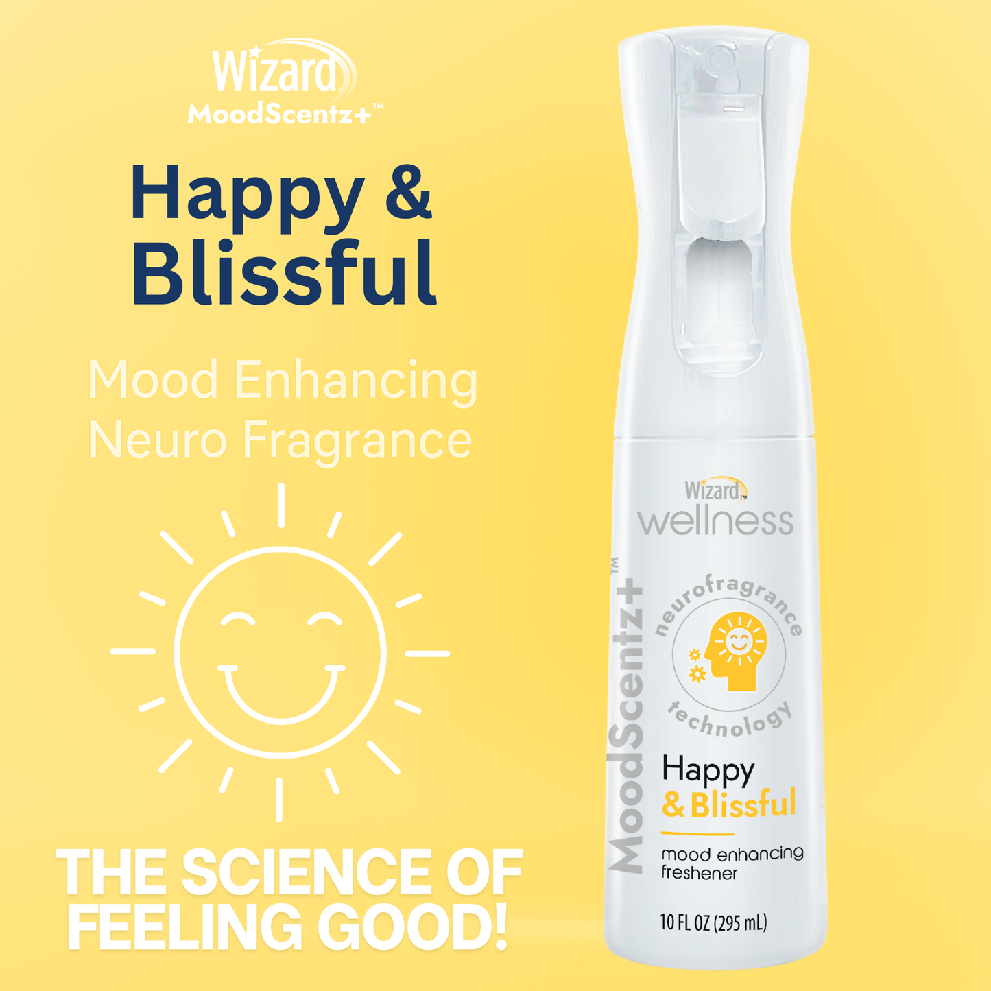 Wizard MoodScentz+™ Mood Enhancing Air Mist (Happy & Blissful)