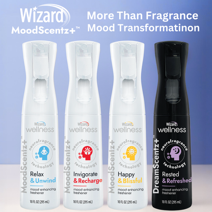 Wizard MoodScentz+™ Mood Enhancing Air Mist (Happy & Blissful)