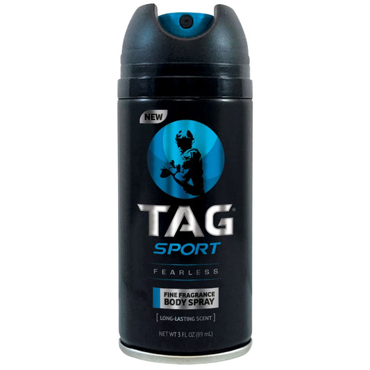 TAG Body Spray Cologne, Fearless 3.5oz