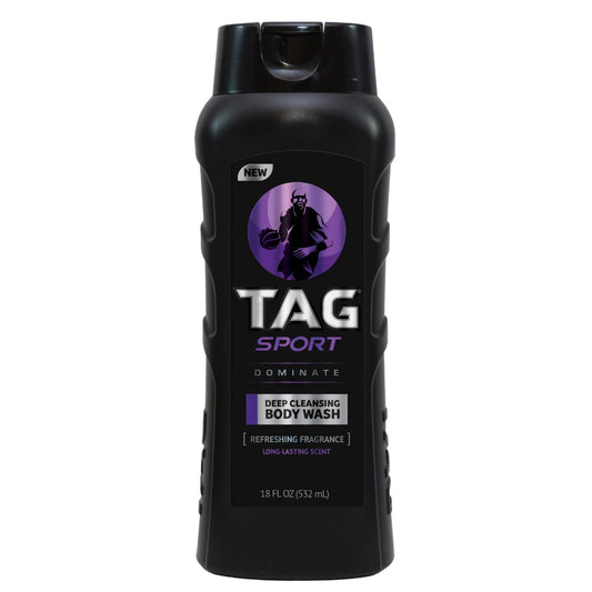 TAG Mens Body Wash, Dominate - 18oz
