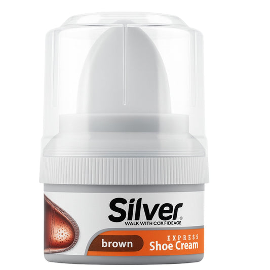 Silver, 1.69 oz., Standard Cream Polish, Brown