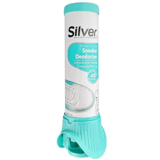Silver, 3.38 oz., Sneaker Deodorizer
