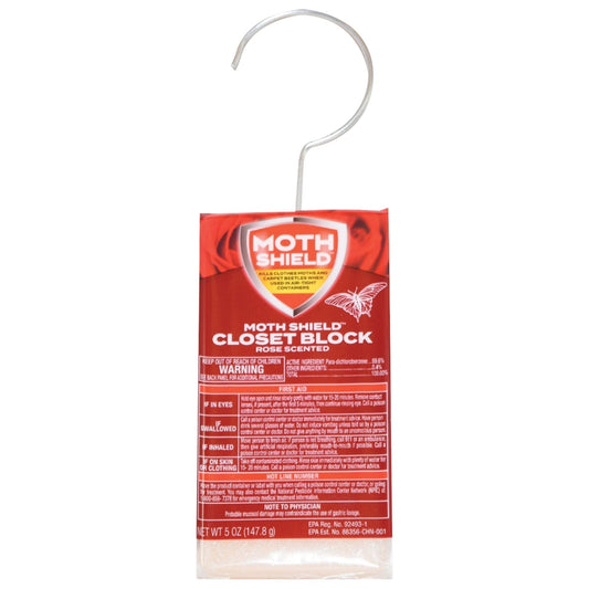 Moth Shield Closet Deodorizer 5 oz., Rose