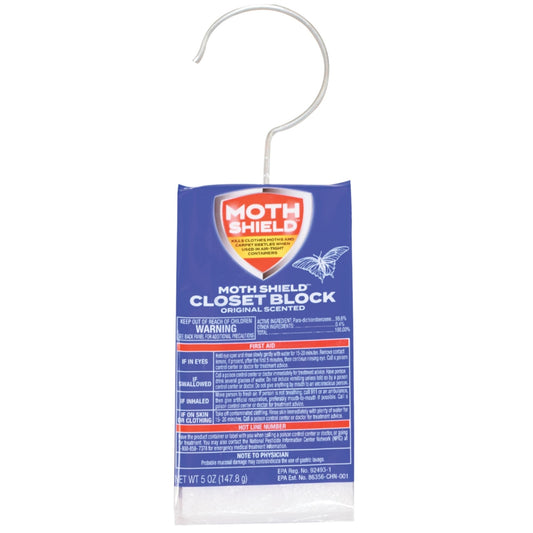 Moth Shield Closet Deodorizer 5 oz., Original