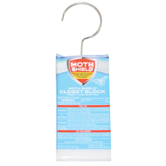 Moth Shield Closet Deodorizer 5 oz, Fresh Linen