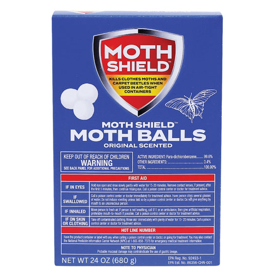 Moth Shield Moth Balls, Original Scent, 24oz