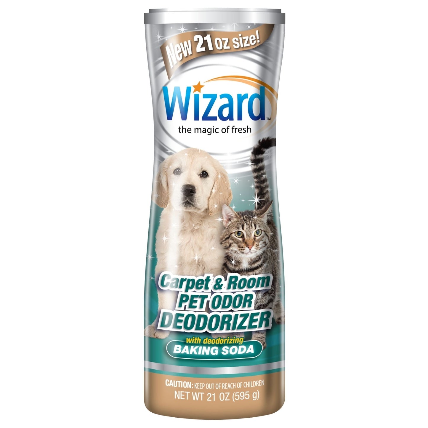 Wizard Carpet Deodorizer, Pet Eliminator, 21 oz