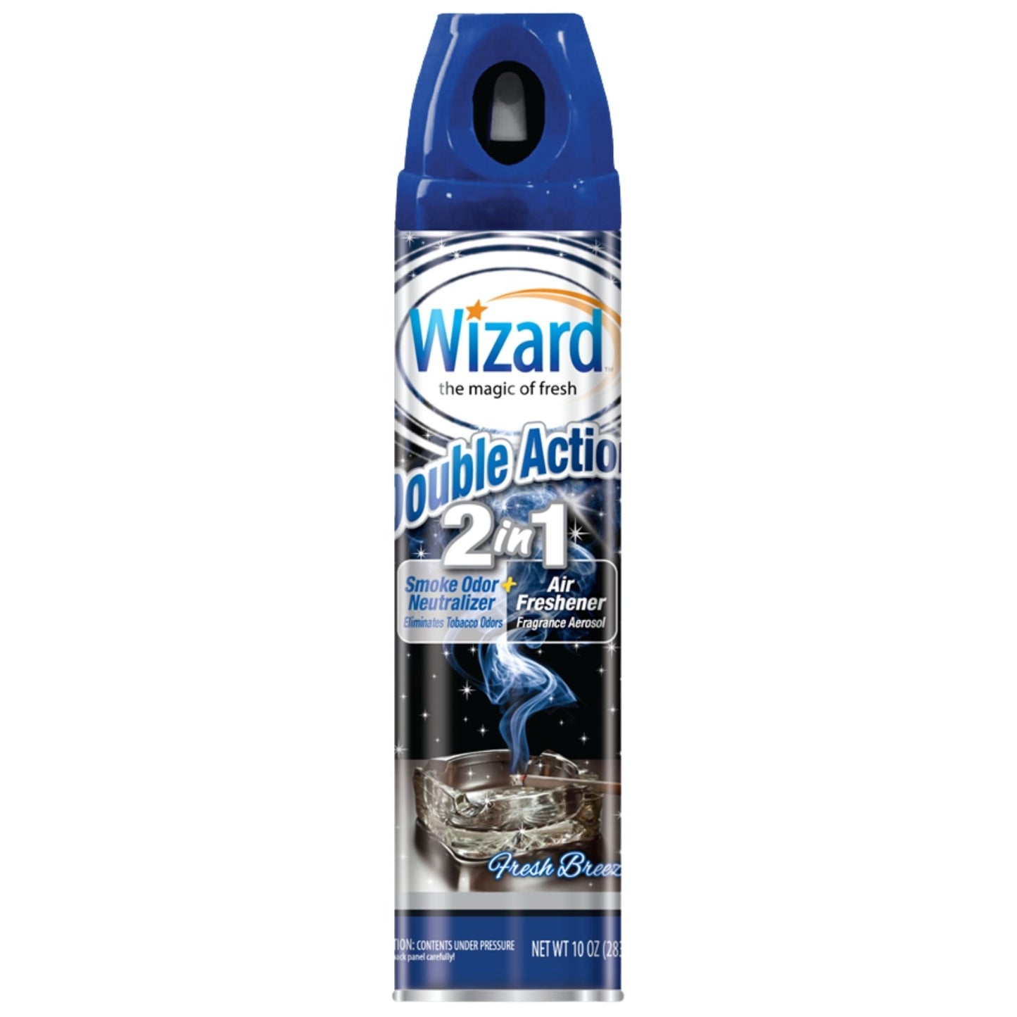 Wizard Double Action Smoke Odor Air Freshener 12oz