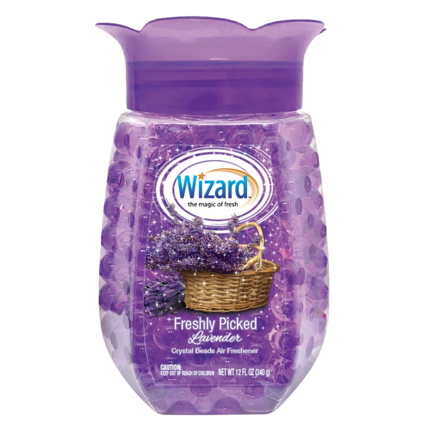 Wizard 12 oz. Crystal Beads, Freshly Picked Lavender