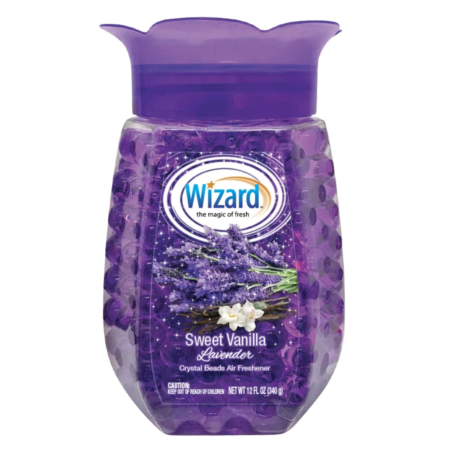 Wizard 12 oz. Crystal Beads, Sweet Vanilla Lavender