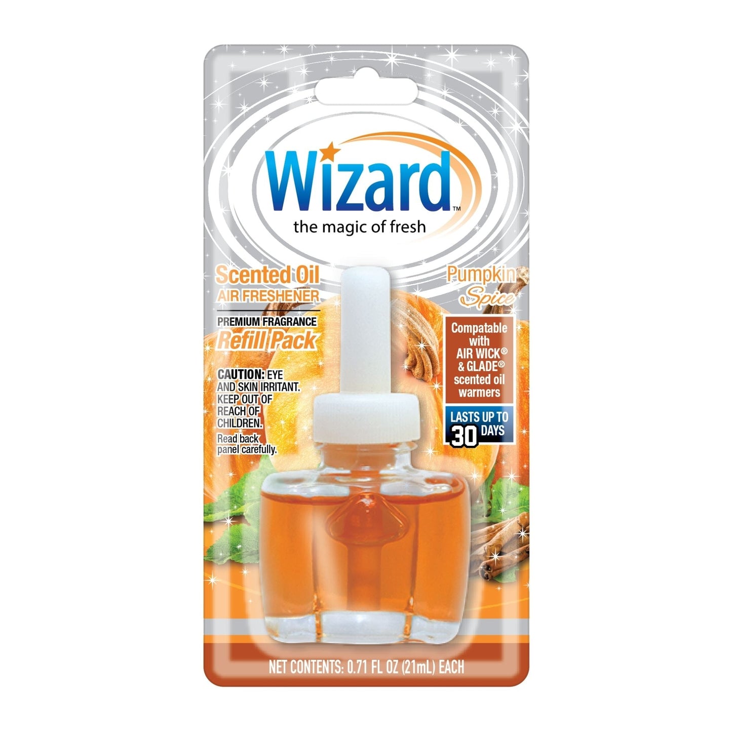 Wizard 1 ct. Scented Oil Refill, Pumpkin Spice