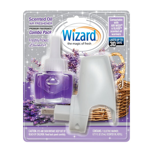 Wizard Scented Oil Warmer & 1 ct. Refill, Freshly Picked Lavender