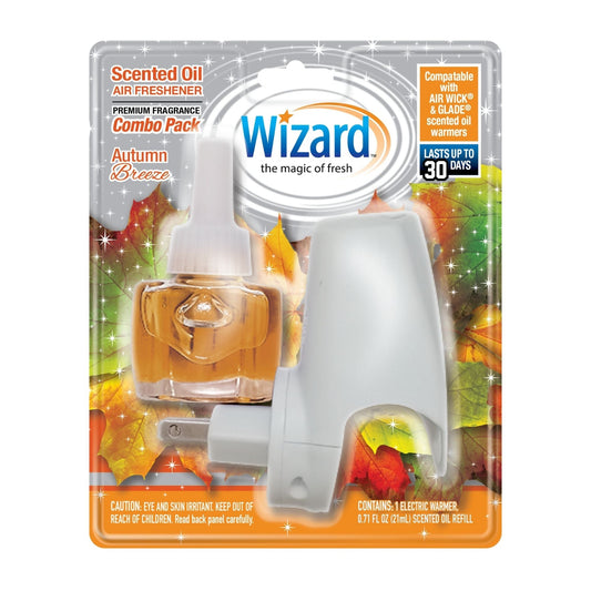 Wizard Scented Oil Warmer & 1 ct. Refill, Autumn Breeze