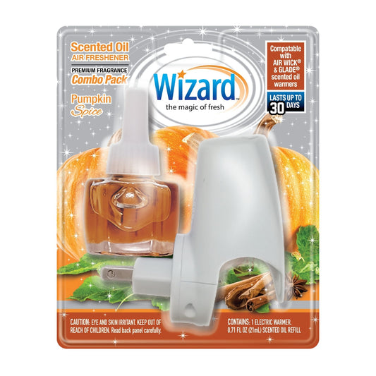 Wizard Scented Oil Warmer & 1 ct. Refill, Pumpkin Spice