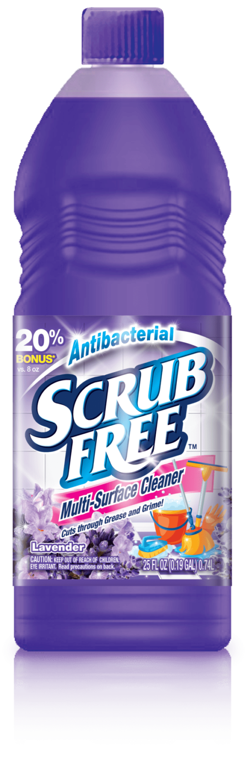 Scrub Free 25 oz., Multi-Surface Cleaner Liquid, Lavender