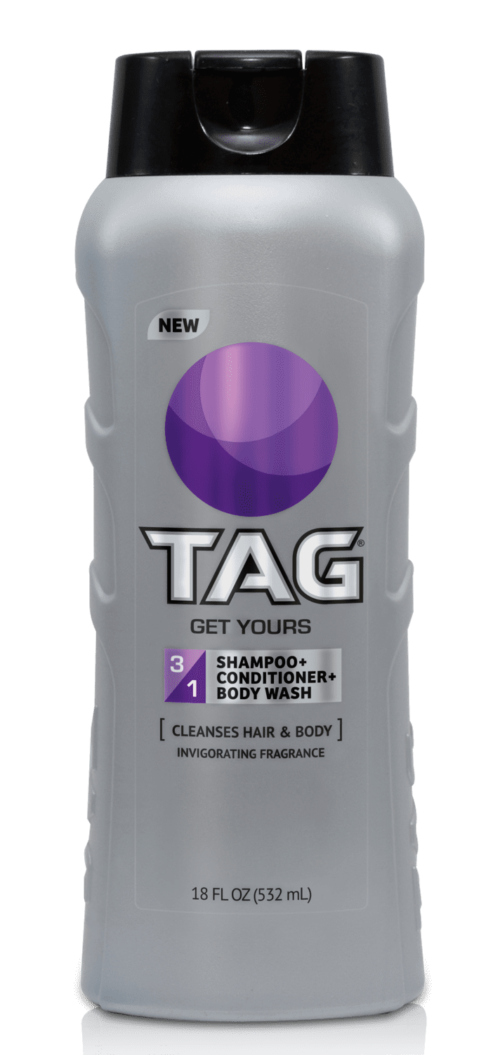 TAG – 18oz. 3-in-1 Shampoo, Conditioner & Body Wash Get Yours Get Yours
