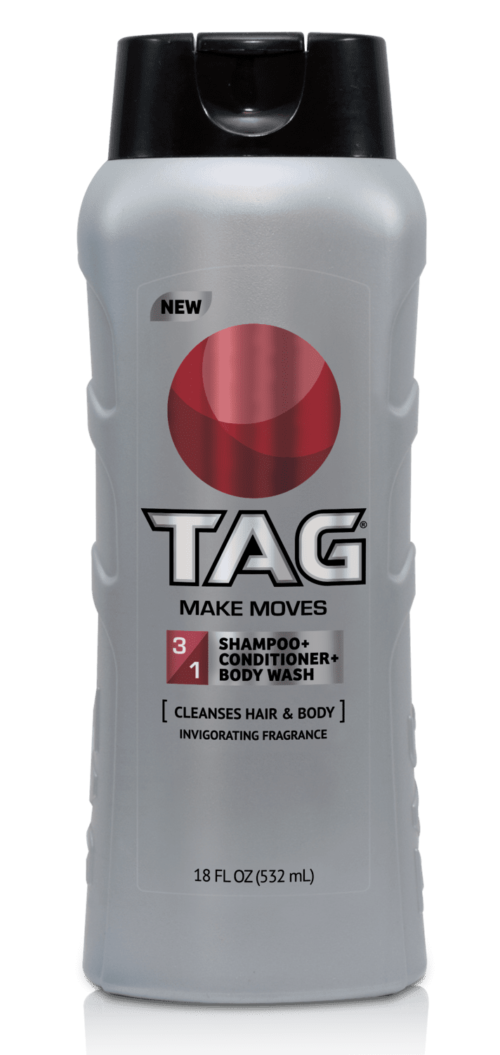 TAG – 18oz. 3-in-1 Shampoo, Conditioner & Body Wash Make Moves