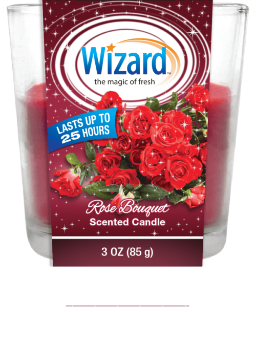 Wizard 3oz. Candle Rose Bouquet