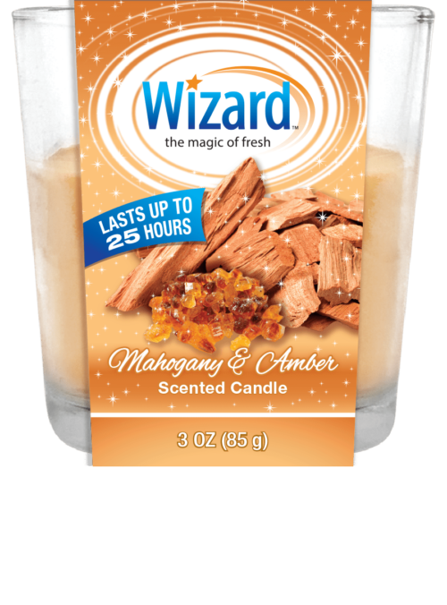 Wizard 3oz. Candle Mahogany & Amber