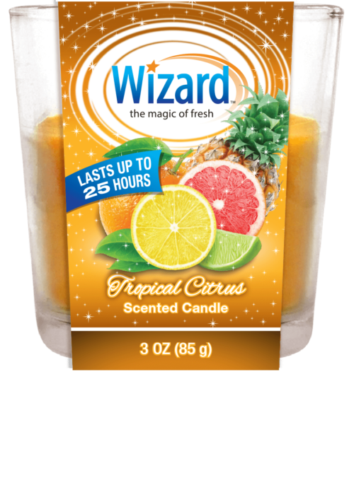 Wizard 3oz. Candle Tropical Citrus