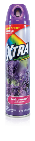 XTRA 10 oz. Air Freshener and Odor Eliminator Real Lavender