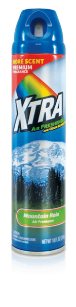 XTRA 10 oz. Air Freshener and Odor Eliminator Mountain Rain