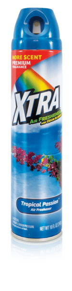 XTRA 10 oz. Air Freshener and Odor Eliminator Tropical Passion