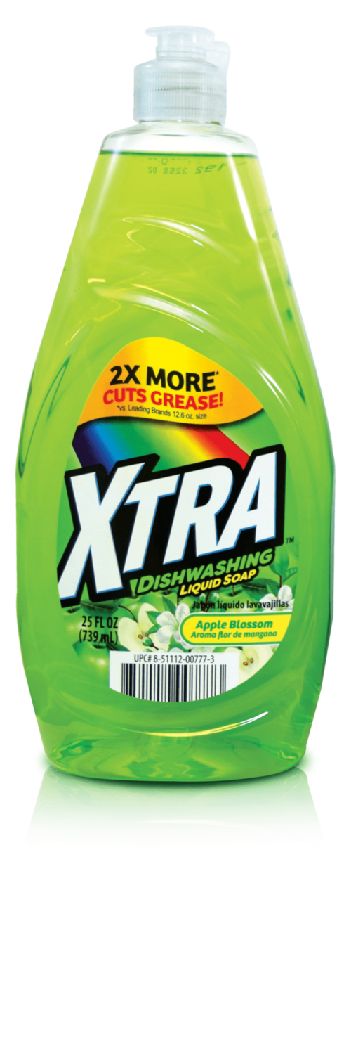 XTRA 25 oz. Dishwashing LIQUID SOAP Apple Blossom