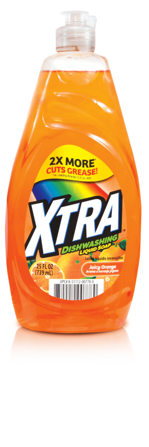 XTRA 25 oz. Dishwashing LIQUID SOAP Juicy Orange
