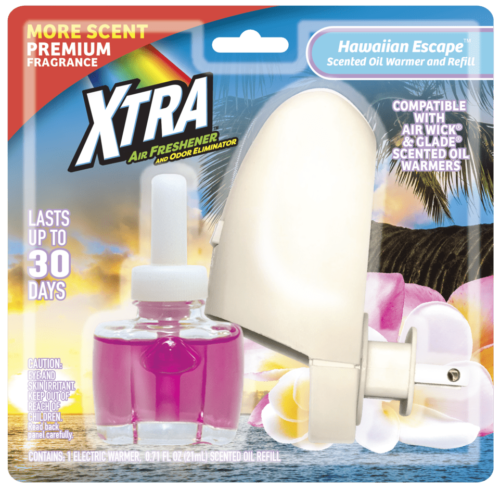 XTRA Scented Oil Warmer and Refill Hawaiian Escape