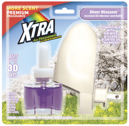 XTRA Scented Oil Warmer and Refill Sheer Blossom