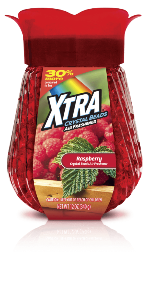 XTRA 12 oz. Crystal Beads Raspberry