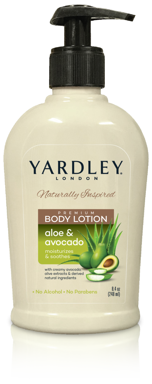 Yardley 7.5 oz., Hand Lotion, Aloe & Avocado